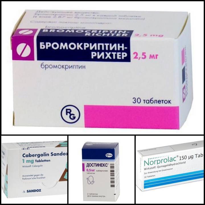 Таблетки для снижения пролактина у женщин